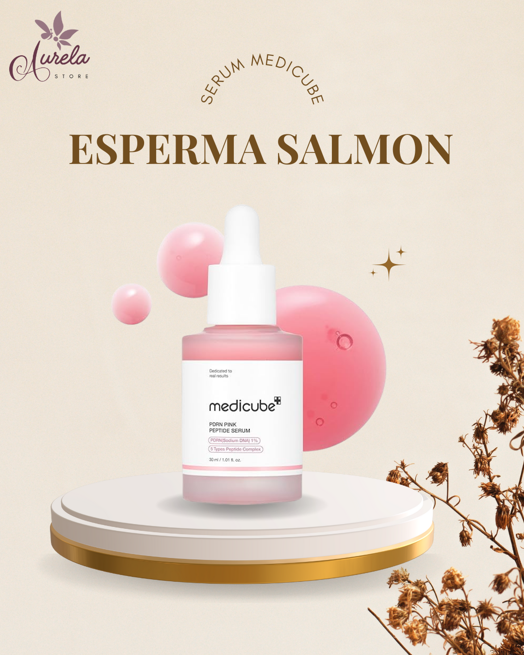 PDRN Sérum Esperma de salmón