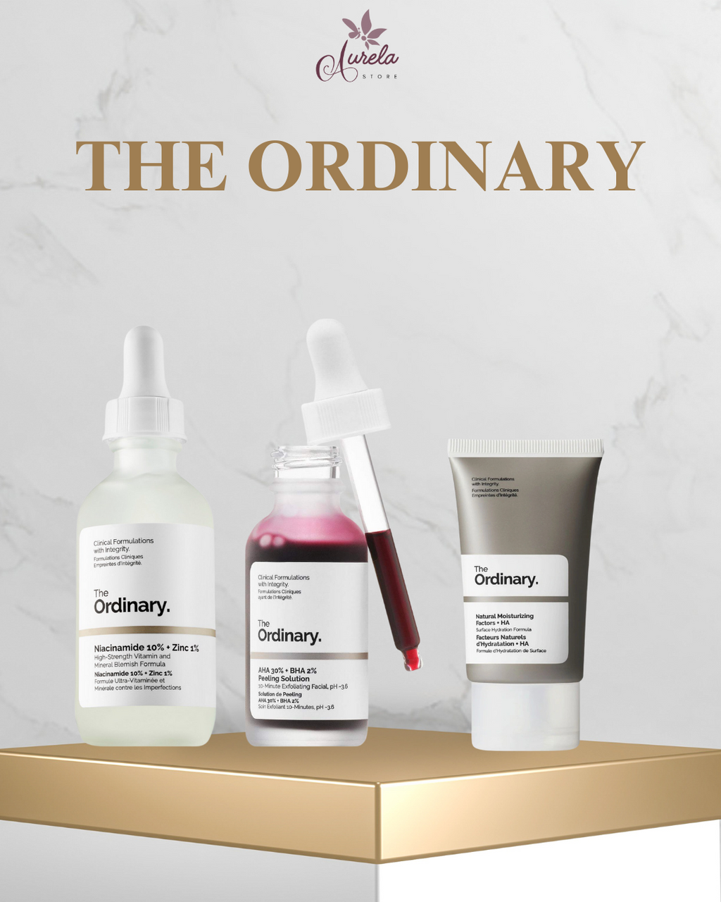 Kit Rutina Para Textura Y Poros The Ordinary