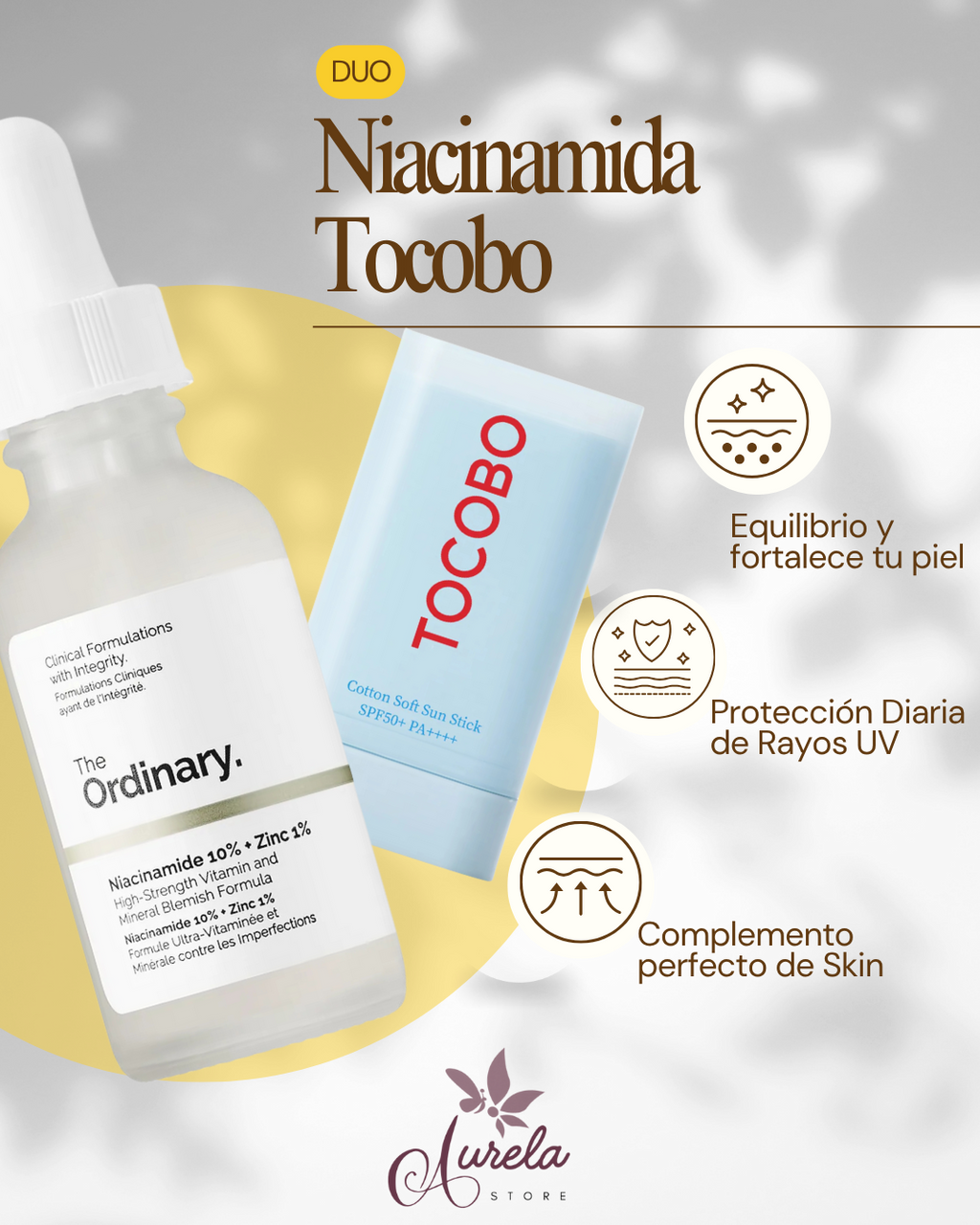 Kit Niacinamida + Tocobo