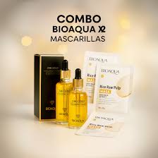 Kit 2 Serun 24 K + Mascarillas