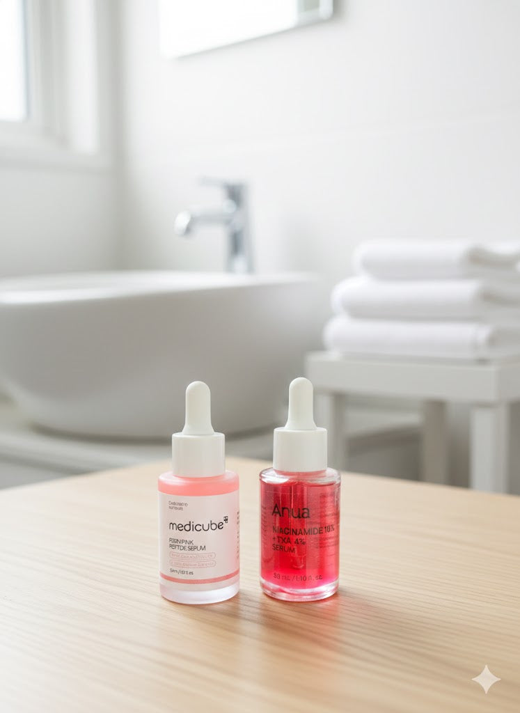 Combo De Serum Medicube Pdrn Y Anua 30ml